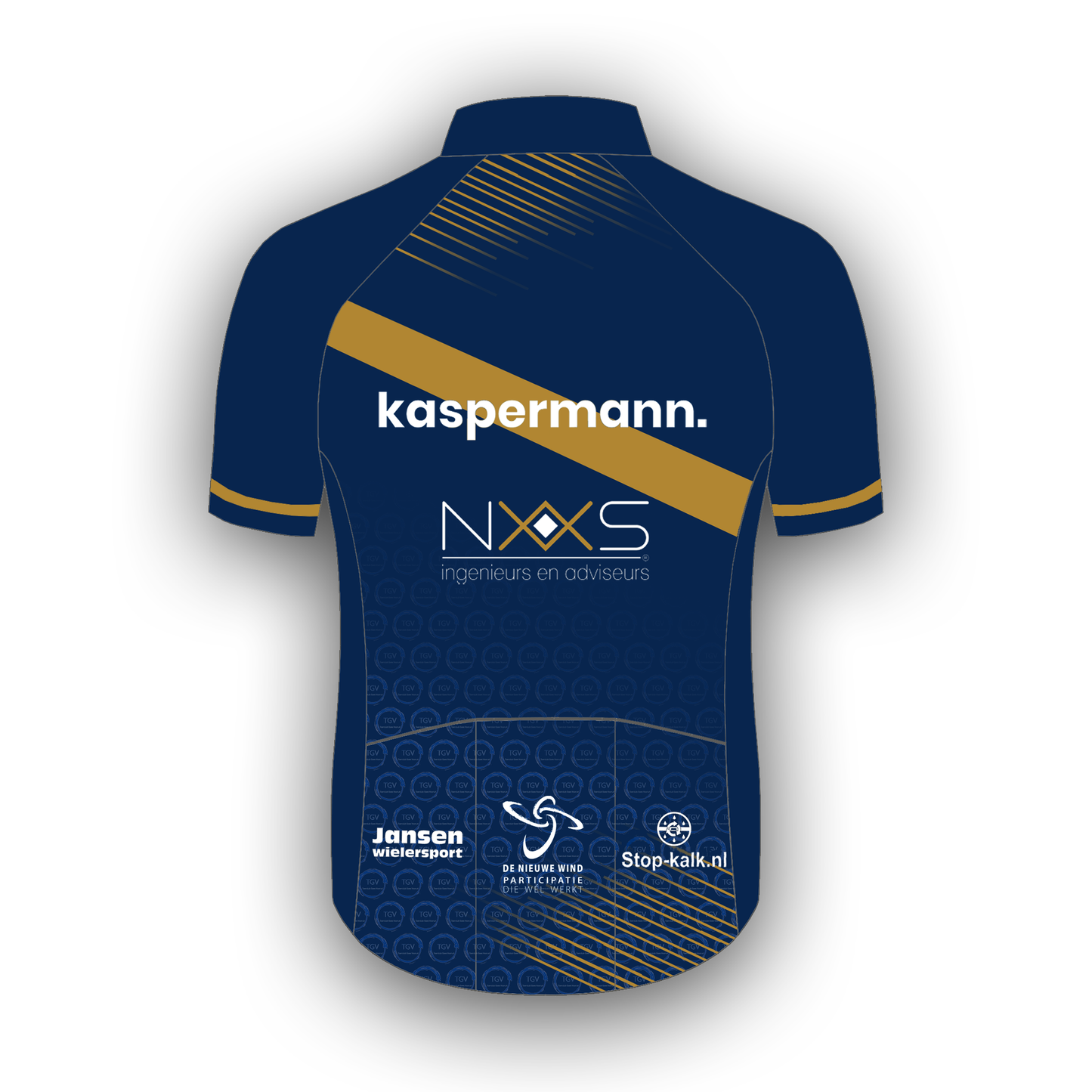 Slim-Fit A.S. Wielershirt - TGV